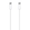 AISENS Cable USB 2.0 3A 60W Apple, tipo USB-C/M-USB-C/M, Blanco, 2.0m