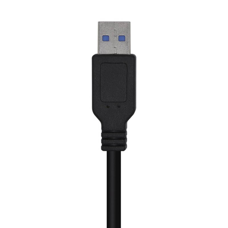 AISENS Cable USB 3.0, Tipo A/M-A/M, Negro, 2.0m - Imagen 3