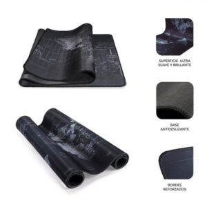 Alfombrilla Gaming Subblim World Xl 90x40