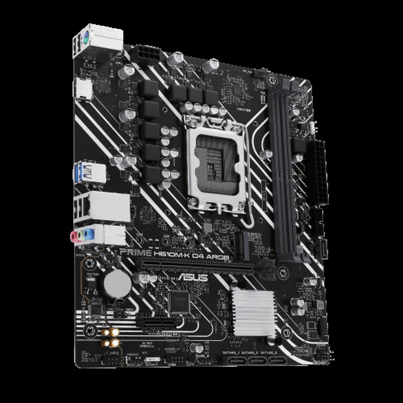 ASUS PRIME H610M-K D4 ARGB Intel H610 LGA 1700 micro ATX - Imagen 4