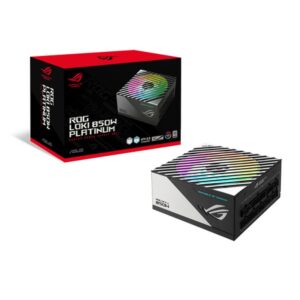 ASUS ROG Loki SFX-L 850W Platinum unidad de fuente de alimentación 24-pin ATX Negro, Plata ASUS ROG Loki SFX-L 850W Platinum unidad de fuente de alimentación 24-pin ATX Negro, Plata