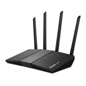Alternative view of ASUS RT-AX57 router inalámbrico Gigabit Ethernet Doble banda (2,4 GHz / 5 GHz) Negro