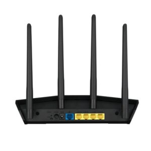 ASUS RT-AX57 router inalámbrico Gigabit Ethernet Doble banda (2,4 GHz / 5 GHz) Negro