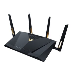 ASUS RT-BE88U router inalámbrico 10 Gigabit Ethernet Doble banda (2,4 GHz / 5 GHz) Negro, Gris