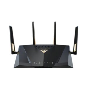ASUS RT-BE88U router inalámbrico 10 Gigabit Ethernet Doble banda (2,4 GHz / 5 GHz) Negro, Gris