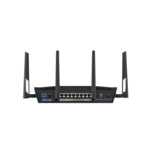 ASUS RT-BE88U router inalámbrico 10 Gigabit Ethernet Doble banda (2,4 GHz / 5 GHz) Negro, Gris