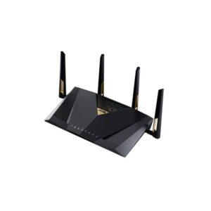 ASUS RT-BE88U router inalámbrico 10 Gigabit Ethernet Doble banda (2,4 GHz / 5 GHz) Negro, Gris