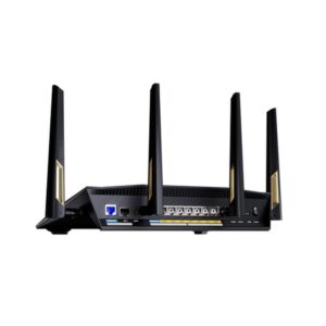 ASUS RT-BE88U router inalámbrico 10 Gigabit Ethernet Doble banda (2,4 GHz / 5 GHz) Negro, Gris