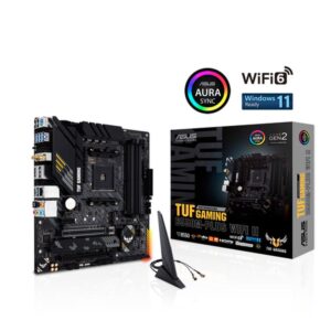 ASUS TUF GAMING B550M-PLUS WIFI II AMD B550 Zócalo AM4 micro ATX ASUS TUF GAMING B550M-PLUS WIFI II AMD B550 Zócalo AM4 micro ATX