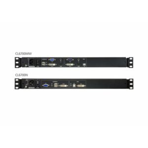 ATEN Consola LCD single rail (HDMI / DVI / VGA, USB)