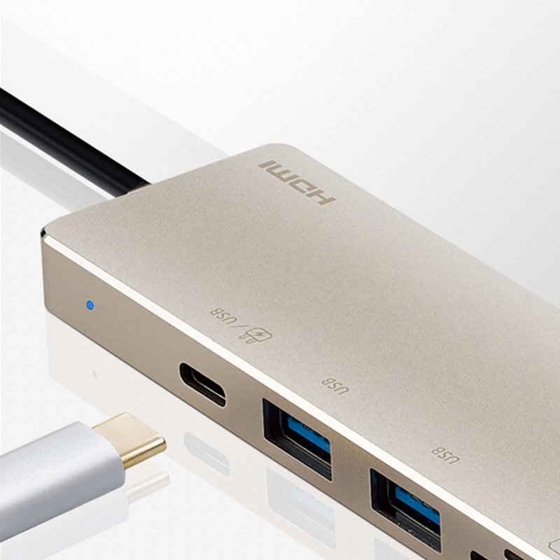 ATEN Docking station compacta USB-C multipuerto con power pass-through - Imagen 8