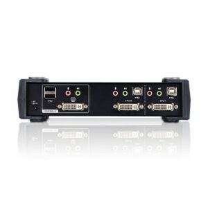 ATEN Switch KVMP™ DVI/Audio USB de 2 puertos