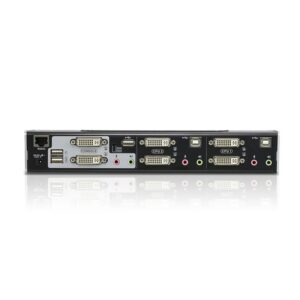 ATEN Switch KVMP™ DVI/Audio dual link/dual display USB de 2 puertos