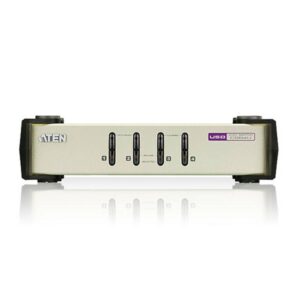 ATEN Switch KVM VGA PS/2-USB de 4 puertos