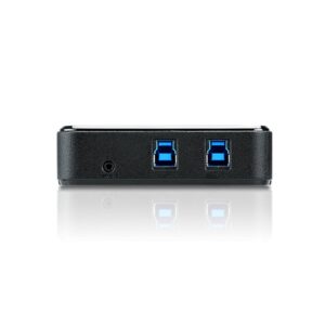 ATEN Switch de periféricos USB 3.2 Gen1 de 2 x 4 puertos