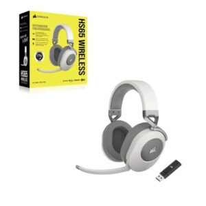 AURICULAR + MIC CORSAIR HS65 WIRELESS WHITE