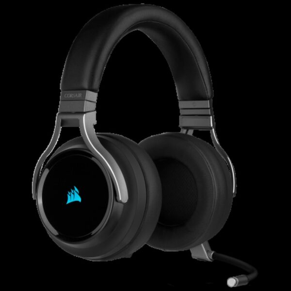 AURICULAR + MIC CORSAIR VIRTUOSO RGB WIRELESS USB / JACK CARBON BLACK