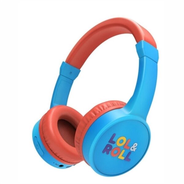 AURICULAR + MIC ENERGY HEADPHONES LOL&ROLL POP KIDS BLUETOOTH BLUE