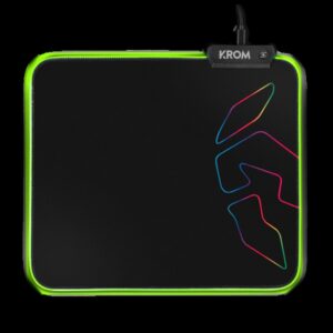 Krom Knout RGB Negro Alfombrilla de ratón para juegos Krom Knout RGB Negro Alfombrilla de ratón para juegos