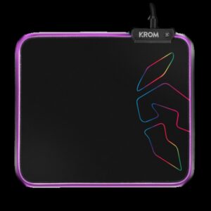 Krom Knout RGB Negro Alfombrilla de ratón para juegos Krom Knout RGB Negro Alfombrilla de ratón para juegos