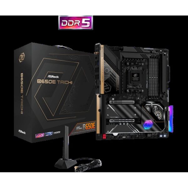 Asrock B650E Taichi AMD B650 Zócalo AM5 ATX extendida