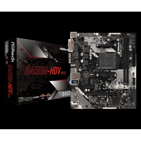 B450M-HDV R4.0 AM4 2 DDR4 CPNT