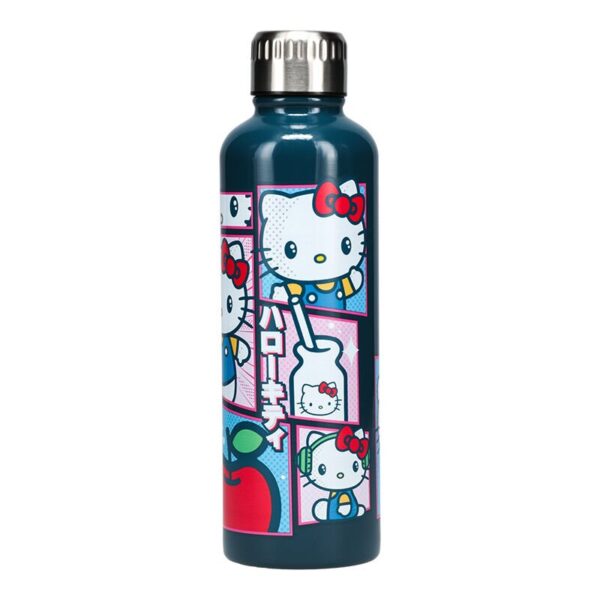 Botella Metálitca Paladone Hello Kitty 500
