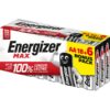 CAJA 18+6 PILAS ALKALINAS MAX TIPO LR6 (AA) ENERGIZER E303513106