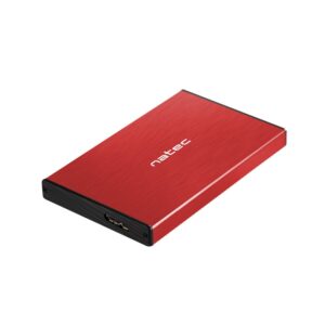 CARCASA HDD NATEC RHINO GO NKZ-1279 2,5" ROJA