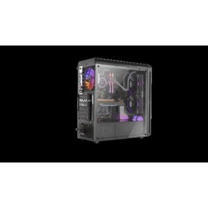 CAJA MEDIATORRE ATX NOX HUMMER TGM RAINBOW RGB BLACK CAJA MEDIATORRE ATX NOX HUMMER TGM RAINBOW RGB BLACK