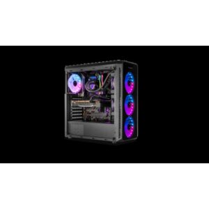 CAJA MEDIATORRE ATX NOX HUMMER TGM RAINBOW RGB BLACK CAJA MEDIATORRE ATX NOX HUMMER TGM RAINBOW RGB BLACK