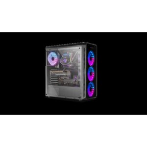 CAJA MEDIATORRE ATX NOX HUMMER TGM RAINBOW RGB BLACK CAJA MEDIATORRE ATX NOX HUMMER TGM RAINBOW RGB BLACK