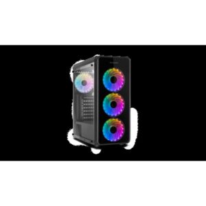 CAJA MEDIATORRE ATX NOX HUMMER TGM RAINBOW RGB BLACK CAJA MEDIATORRE ATX NOX HUMMER TGM RAINBOW RGB BLACK