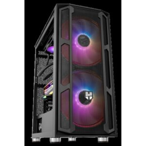 NOX CAJA ATX HUMMER NOVA. SEMITORRE. ARGB. LATERAL CRISTAL TEMPLADO (NXHUMMERNOVA)