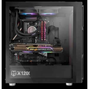 NOX CAJA ATX HUMMER NOVA. SEMITORRE. ARGB. LATERAL CRISTAL TEMPLADO (NXHUMMERNOVA)