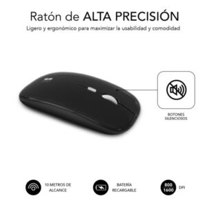 TECLADO + MOUSE SUBBLIM WIRELESS COMPACT DUAL GREY
