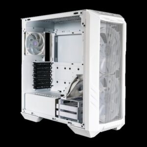 CAJA COOLER MASTER HAF500 E-ATX ARGB BLANCA CRISTAL TEMPLADO (H500-WGNN-S00)