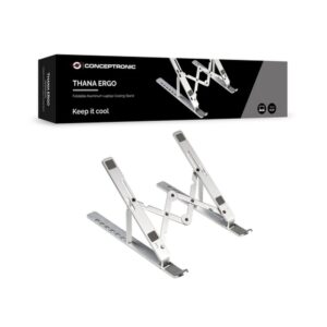 Conceptronic THANA04S soporte para ordenador portátil Plata 39,6 cm (15.6")