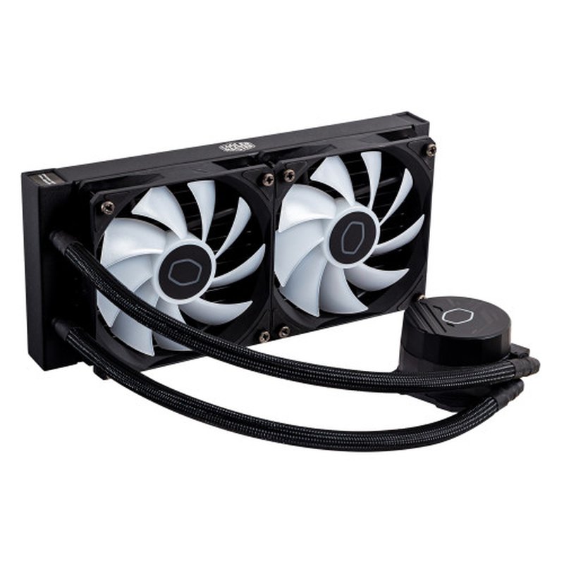 Cooler Master MasterLiquid 240L Core ARGB Carcasa del ordenador, Procesador Kit de refrigeración líquida 12 cm Negro - Imagen 5