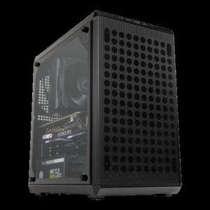 Cooler Master Q300L V2 Mini Tower Negro, Transparente