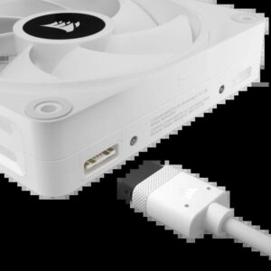 Corsair CO-9051006-WW sistema de refrigeración para ordenador Carcasa del ordenador Ventilador 12 cm Blanco 3 pieza(s) Corsair CO-9051006-WW sistema de refrigeración para ordenador Carcasa del ordenador Ventilador 12 cm Blanco 3 pieza(s)