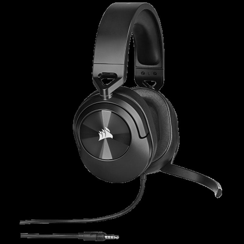 Corsair HS55 STEREO Auriculares Alámbrico De mano Juego Carbono