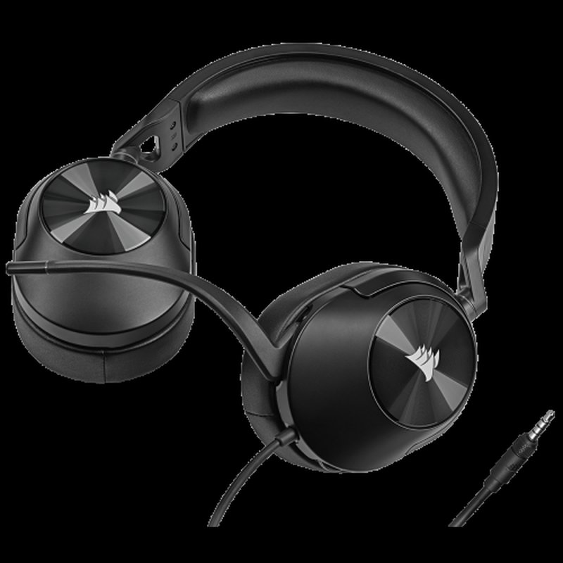 Corsair HS55 STEREO Auriculares Alámbrico De mano Juego Carbono - Imagen 3