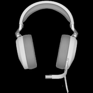Alternative view of Corsair HS65 SURROUND Auriculares Alámbrico De mano Juego Blanco