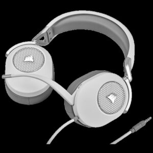 Corsair HS65 SURROUND Auriculares Alámbrico De mano Juego Blanco Corsair HS65 SURROUND Auriculares Alámbrico De mano Juego Blanco
