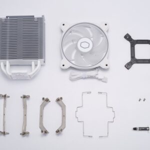 Cooler Master Hyper 212 Halo White Carcasa del ordenador, Procesador Refrigerador de aire 12 cm Blanco Cooler Master Hyper 212 Halo White Carcasa del ordenador, Procesador Refrigerador de aire 12 cm Blanco