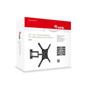 Equip 650407 soporte para TV 139,7 cm (55") Negro