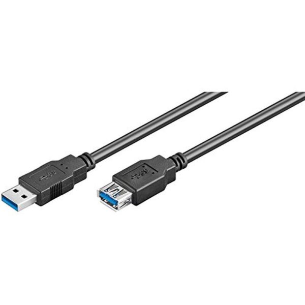 Ewent EC1009 cable USB 3 m USB 3.2 Gen 1 (3.1 Gen 1) USB A Negro