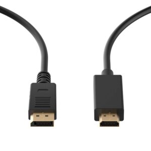 Ewent EC1432 adaptador de cable de vídeo 3 m DisplayPort HDMI tipo A (Estándar) Negro Ewent EC1432 adaptador de cable de vídeo 3 m DisplayPort HDMI tipo A (Estándar) Negro