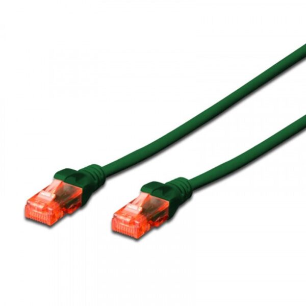 Ewent IM1003 cable de red Verde 0,5 m Cat6 U/UTP (UTP)